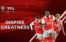 tcl tv brand partners with arsenal football club